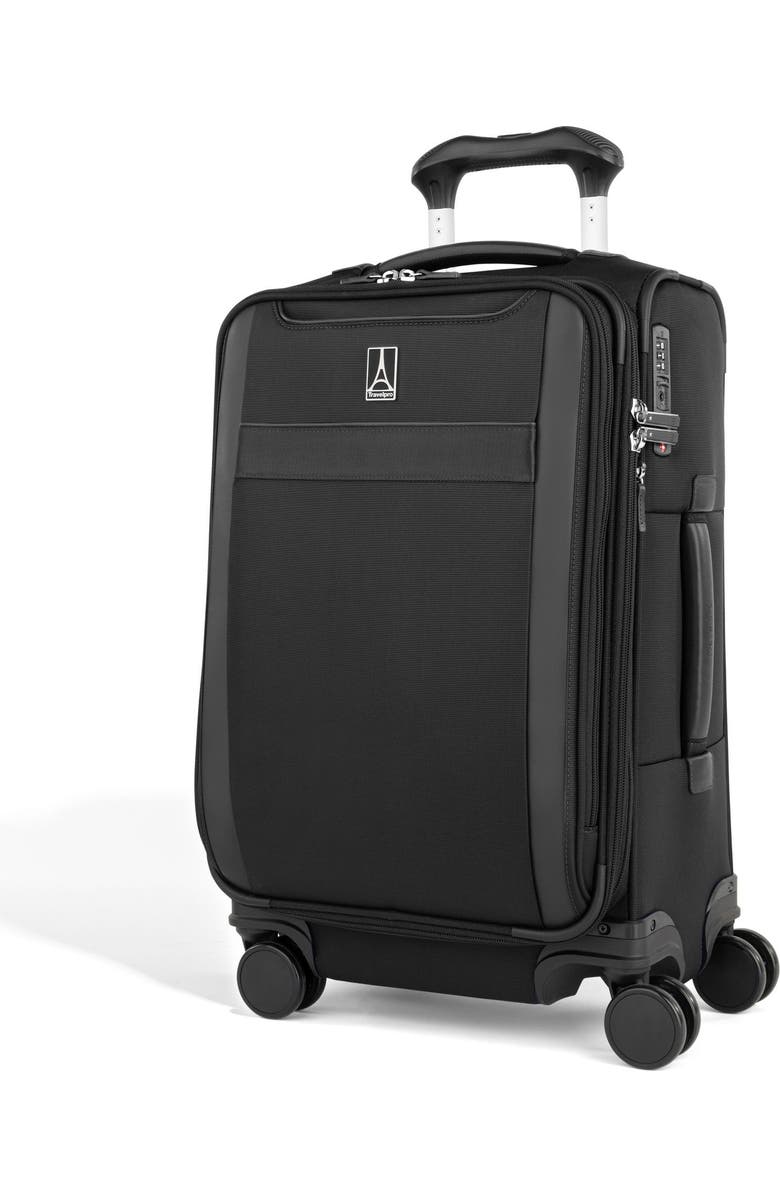 TRAVELPRO Versapack + Softside Carry On & Underseat Travel Tote Bag Luggage Set, Alternate, color, Black