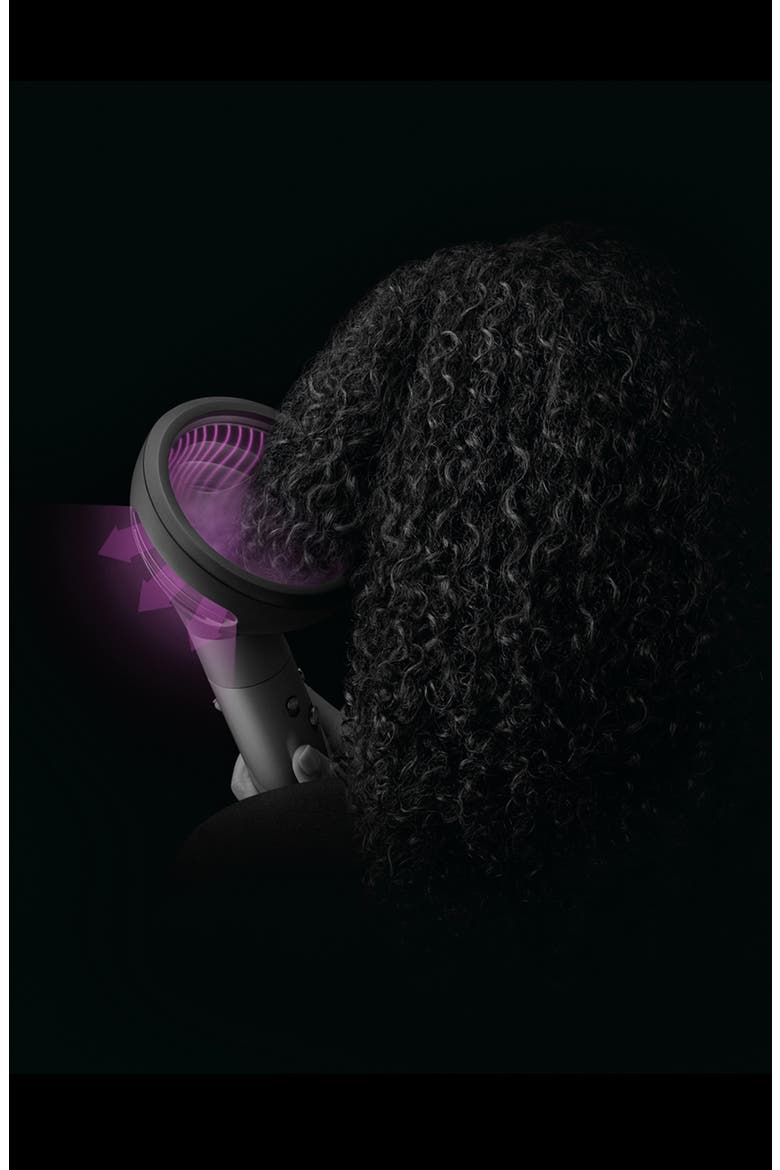 Airwrap™ Wave+Curl Diffuser Attachment, Alternate, color, BLACK