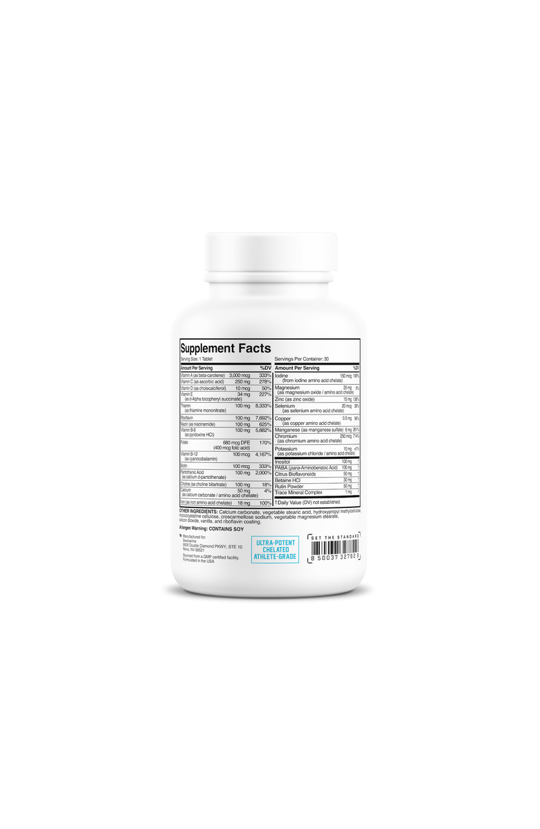 Swolverine Multivitamin, Alternate, color, Unflavored