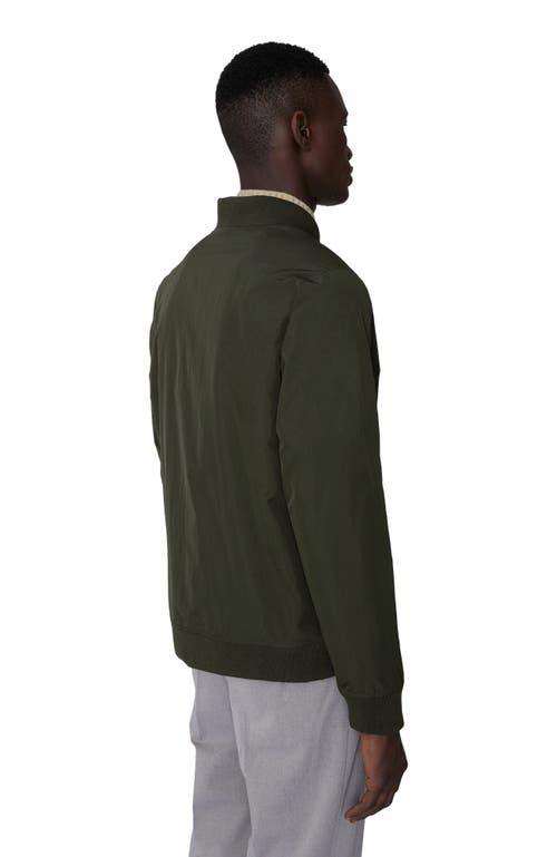 Quartz Co. Daniel Bomber Jacket In Sage
