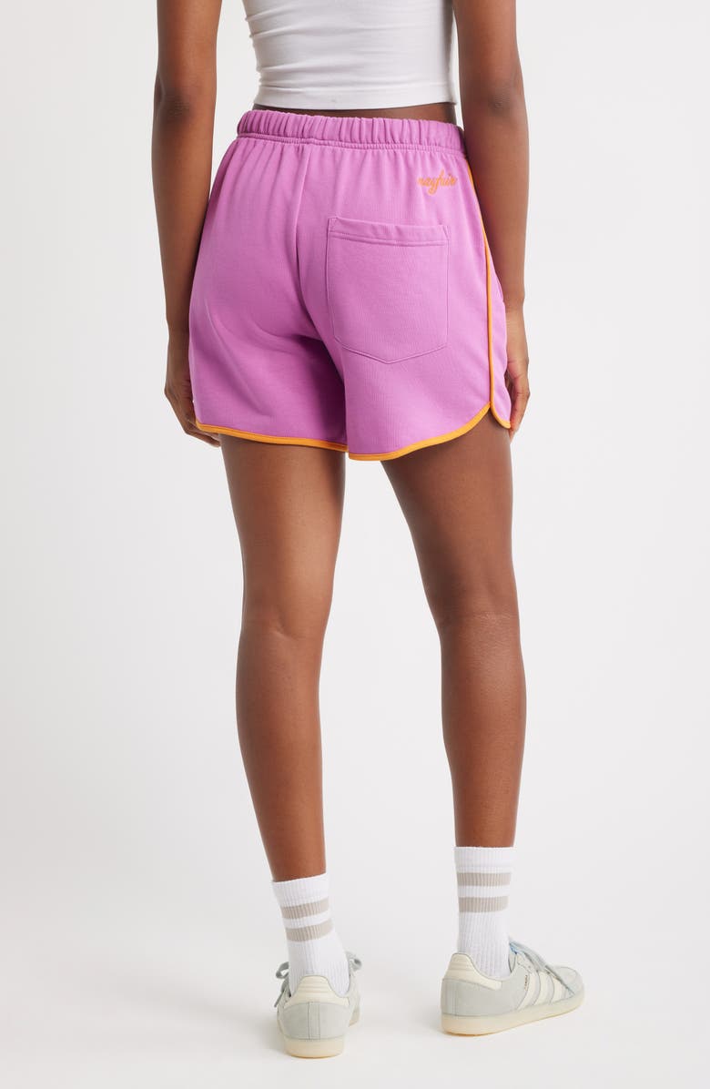 THE MAYFAIR GROUP Stay You Sweat Shorts, Alternate, color, Pink