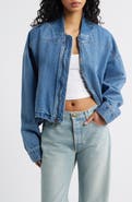 Alpha Industries Relaxed Fit Denim Flight Jacket