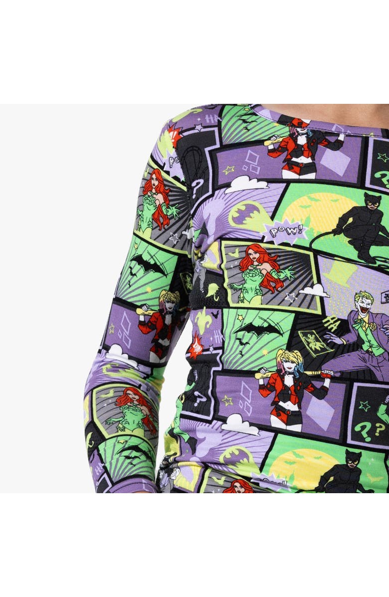 Bellabu Bear Kids' Batman Baddies Set of 2 Piece Pajamas, Alternate, color, Batman Baddies