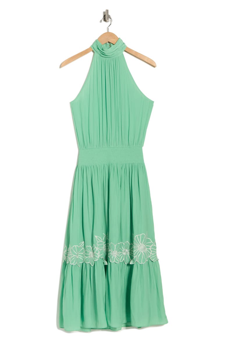 Elinora Sleeveless Maxi Dress, Alternate, color, BRIGHT FERN