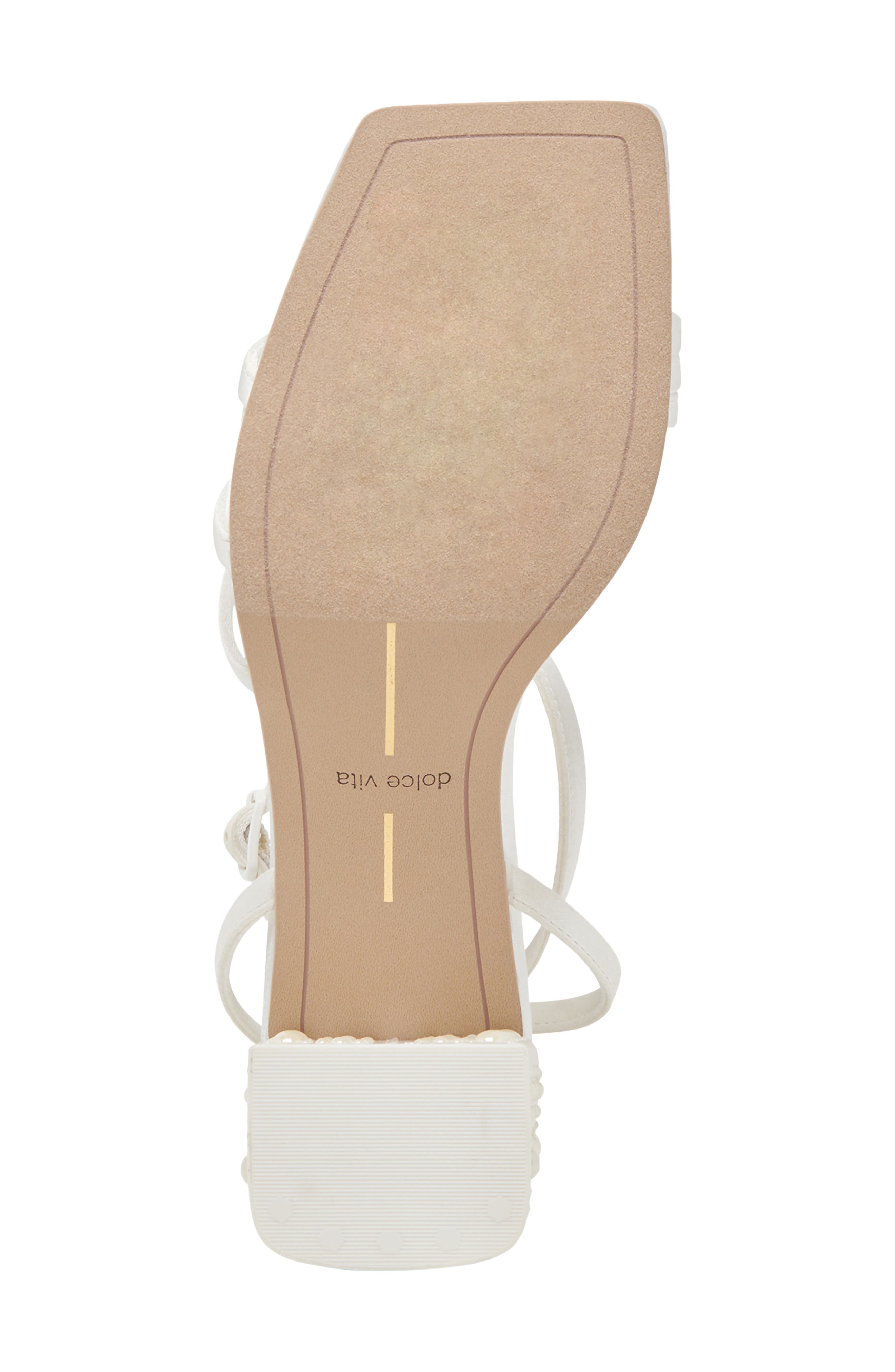 Ysabel Ankle Strap Sandal, Alternate, color, TRUE WHITE PEARLS