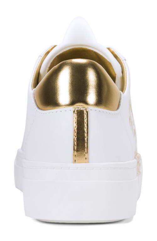 Karl Lagerfeld Paris Cate Rococo Sneaker In White