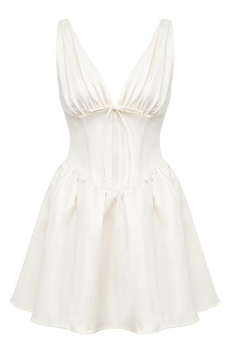 HOUSE OF CB Emmeliette Satin Minidress, Alternate, color, 