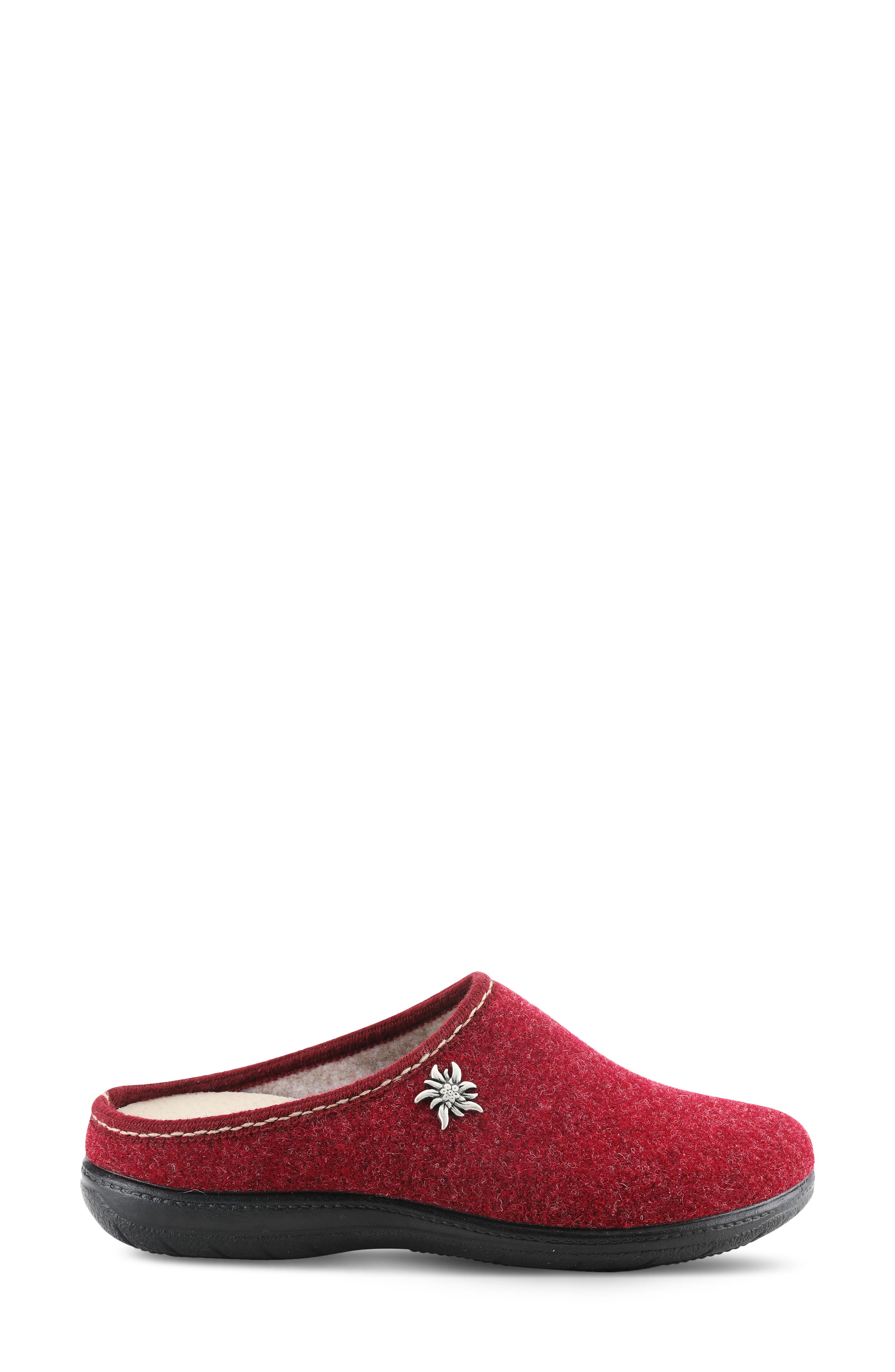 Loralee Scuff Slipper, Alternate, color, BORDEAUX