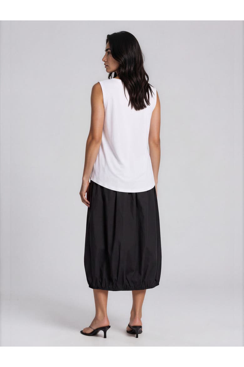 Masylorisse Balloon Hem Skirt, Alternate, color, Black