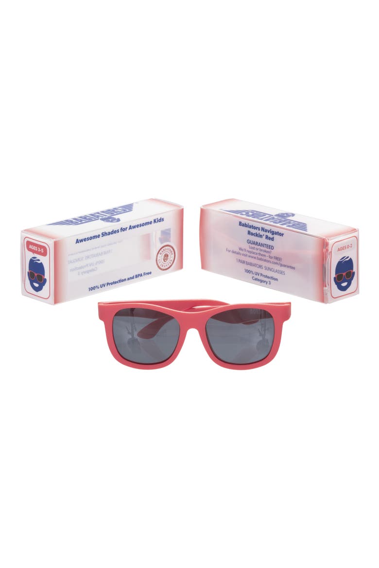 Original Navigators Sunglasses, Alternate, color, ROCKIN RED