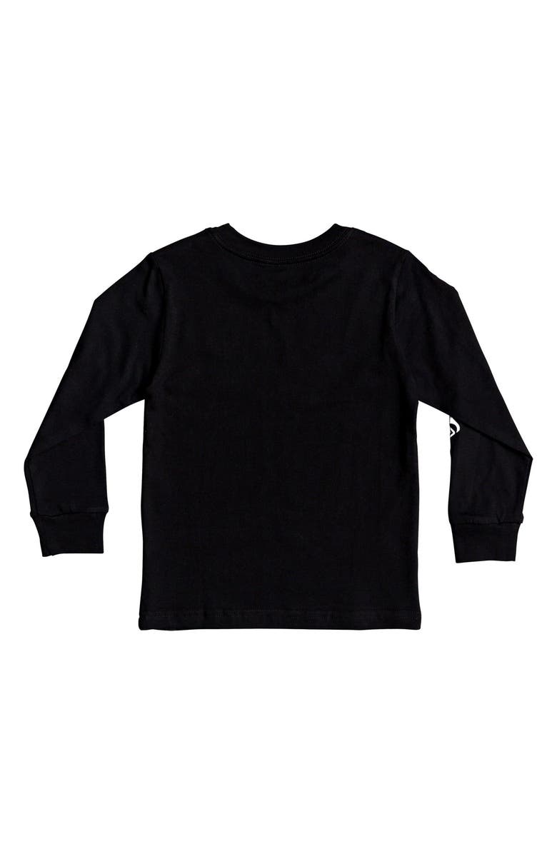 Quiksilver Modern Script Logo Long Sleeve T-Shirt, Alternate, color, 