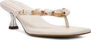 Anne Klein Gwenn Stone Embellished Thong Sandal