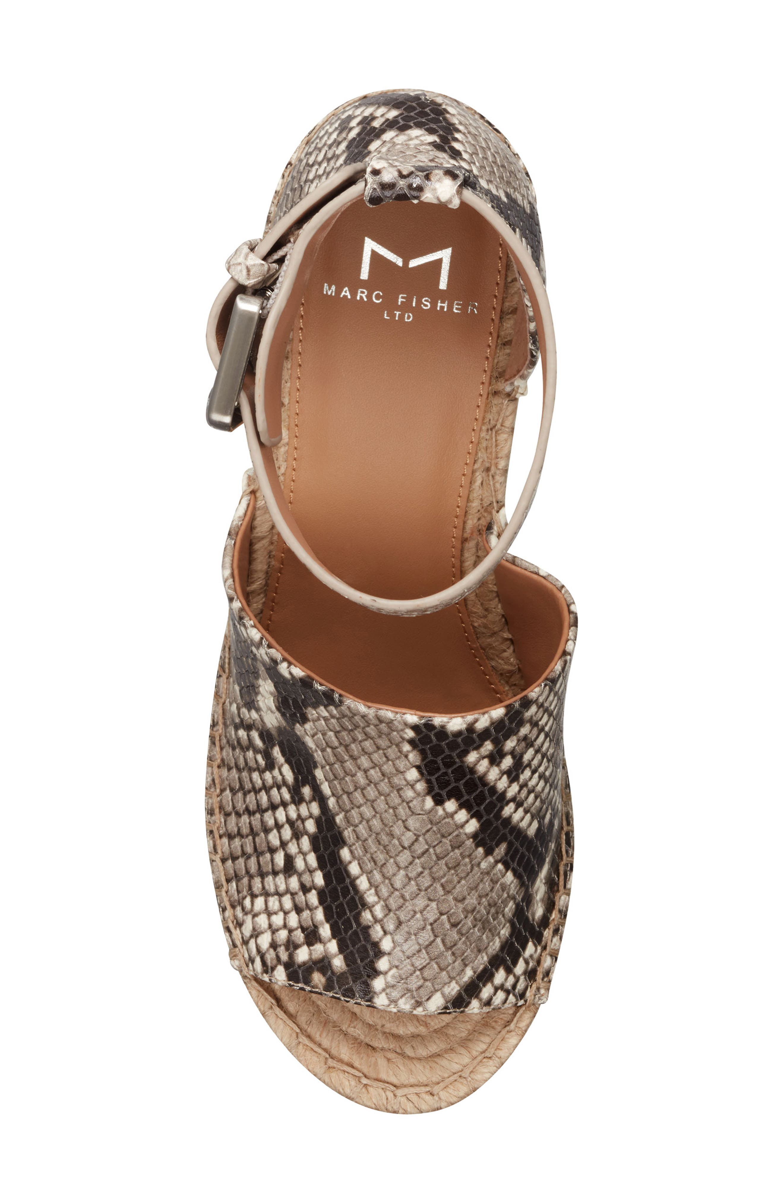 Marc Fisher LTD Adalyn Espadrille Wedge Sandal, Alternate, color, 
