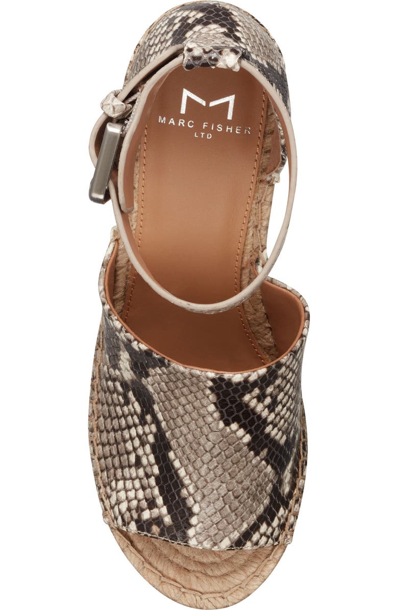 Marc Fisher LTD Adalyn Espadrille Wedge Sandal, Alternate, color,
