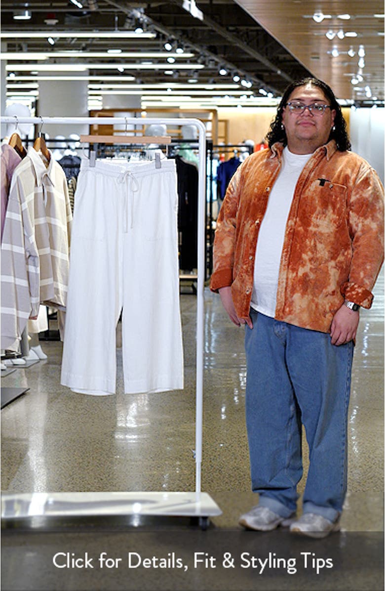 Crop Drawstring Pants, sales video thumbnail