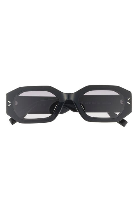 53mm Rectangular Sunglasses