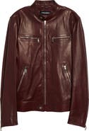 Dolce&Gabbana Leather Biker Jacket