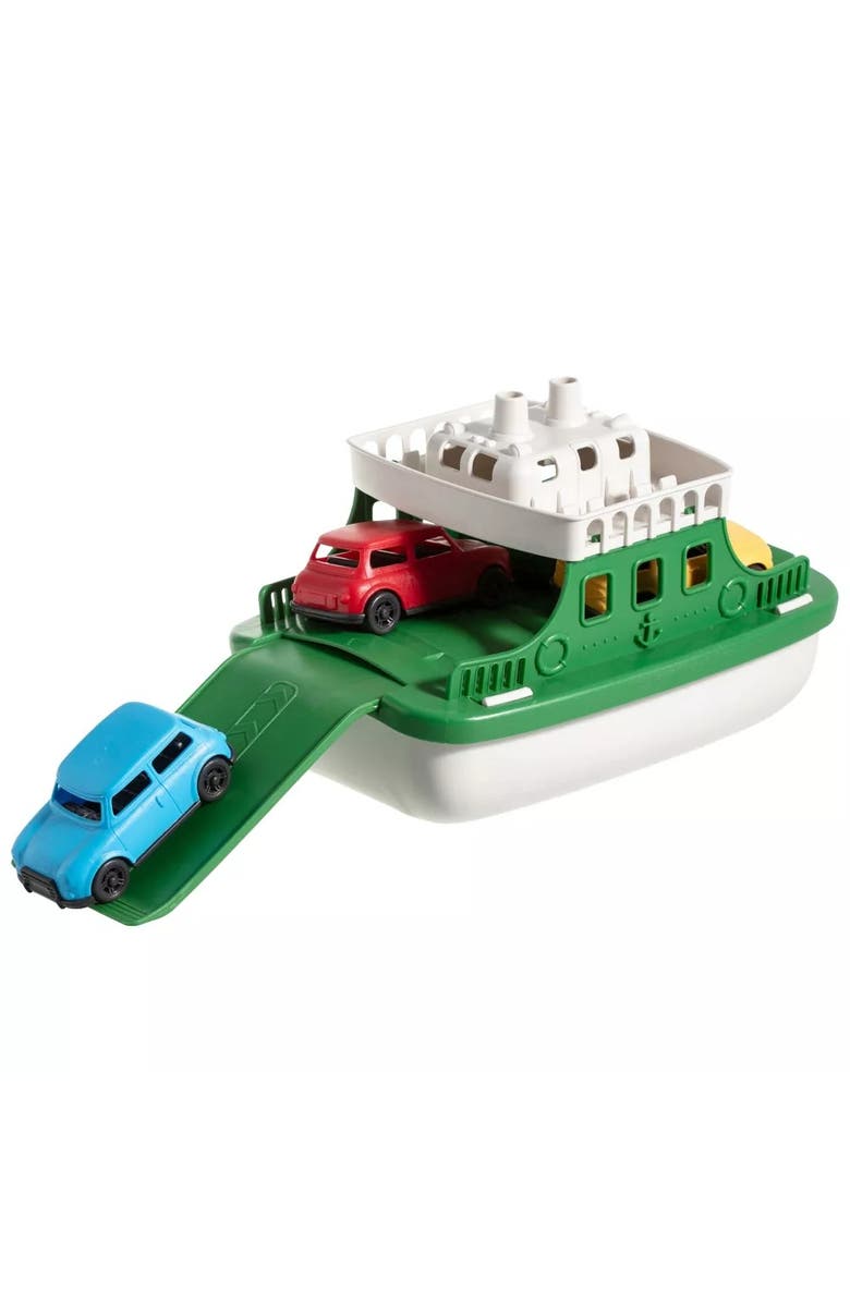 Sperric Carry Ship Bath Toy Set with Mini Cars, Main, color, Multicolor