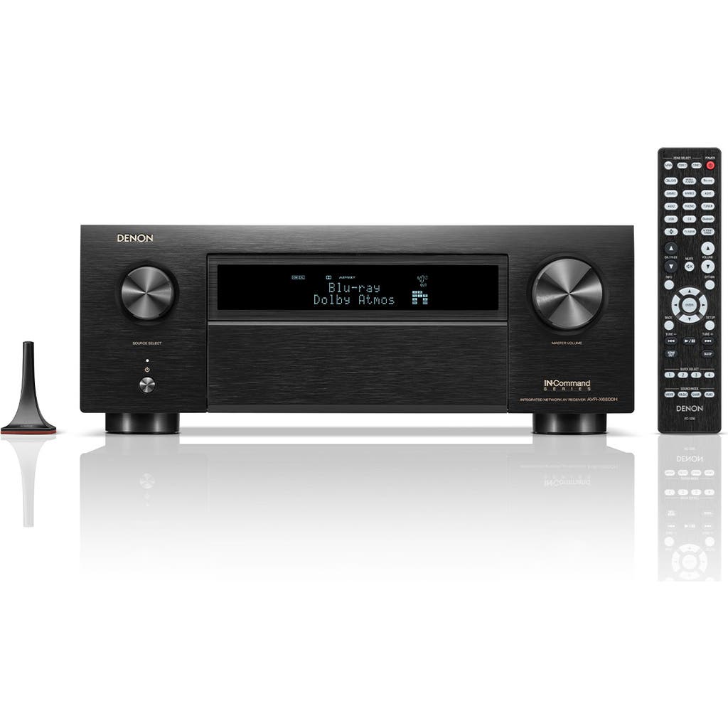 Denon AVR-X6800H 11.4-Channel 8K Home Theater Receiver with Dolby Atmos/DTSX and HEOS Built-In in Black at Nordstrom