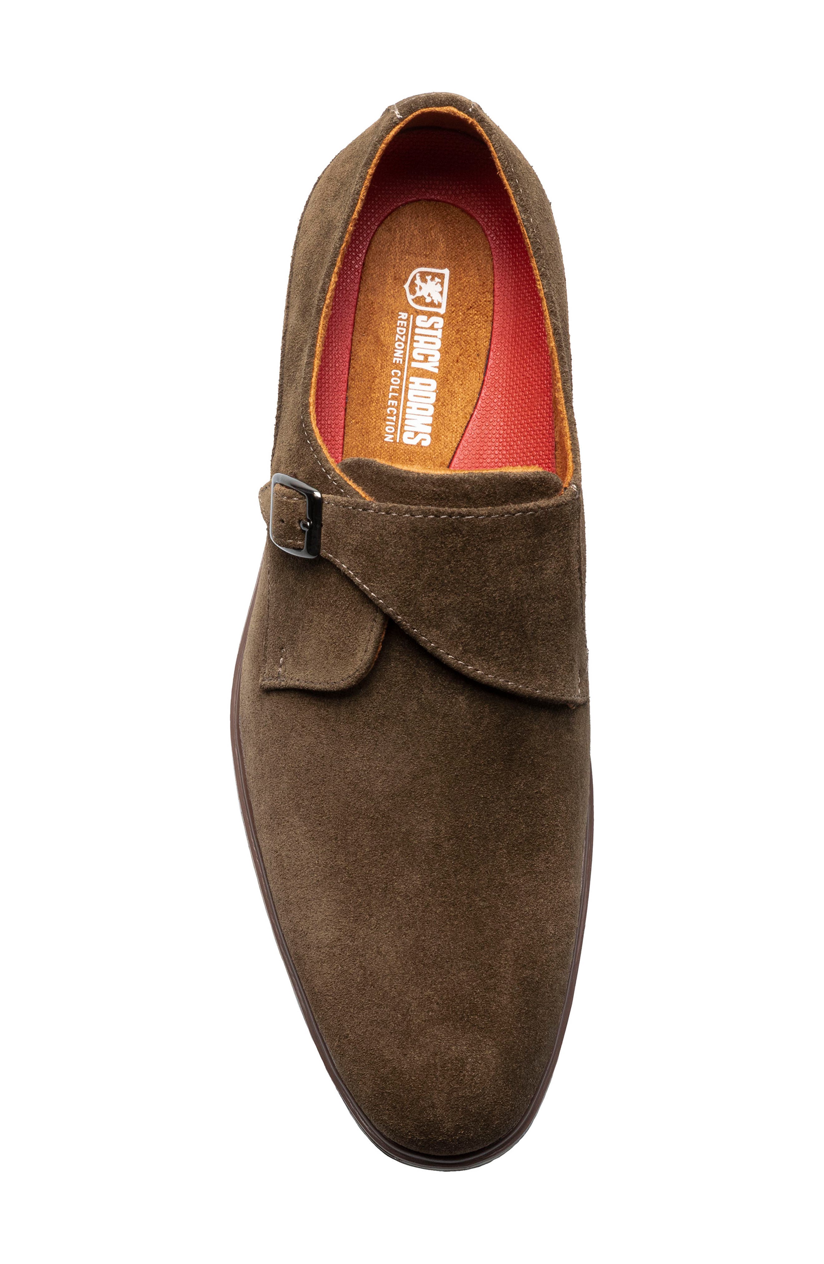 Stacy Adams Taylen Monk Shoe, Alternate, color, Brown