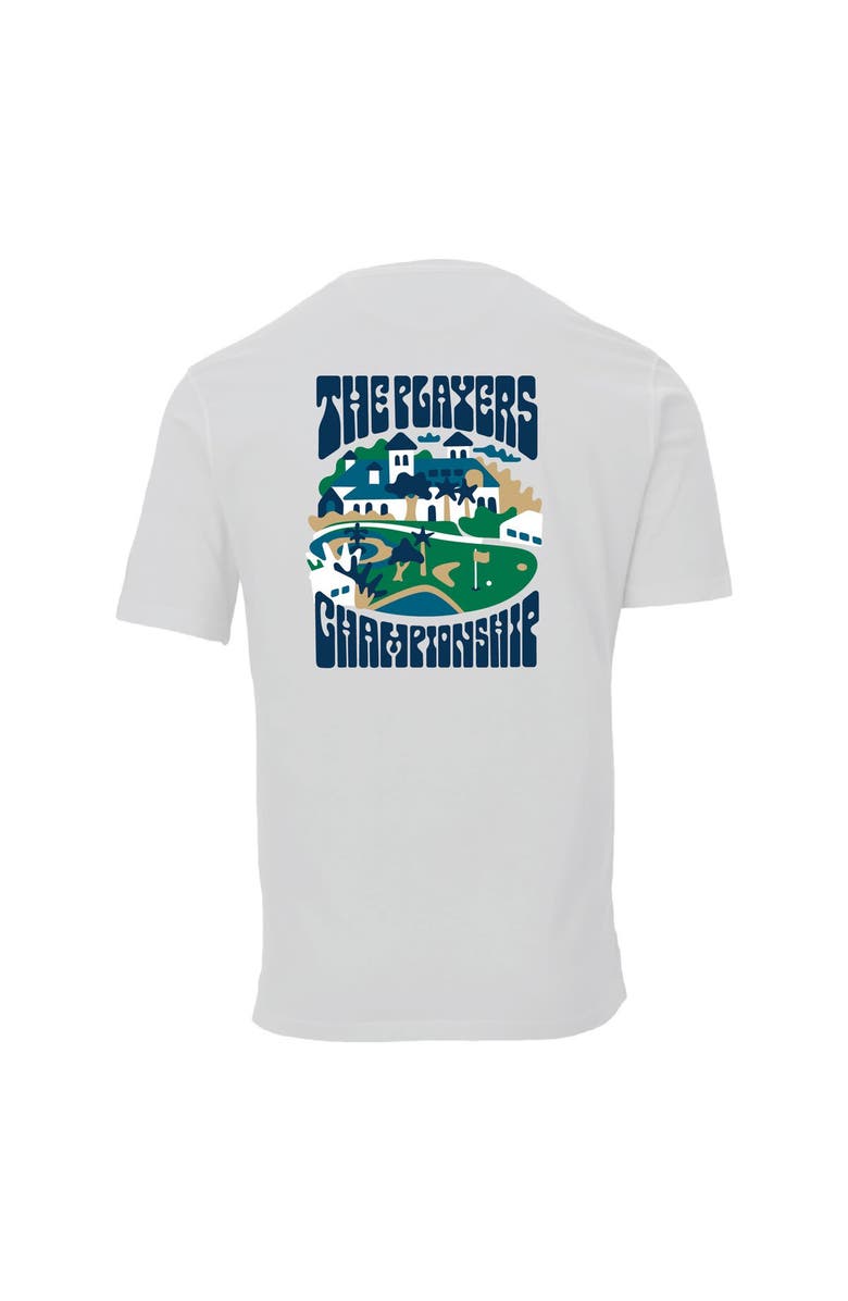 AHEAD Men's Ahead  White THE PLAYERS Retro Clubhouse Chapman T-Shirt, Alternate, color, 