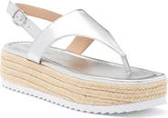 Stuart Weitzman Mel Espadrille Flatform Sandal