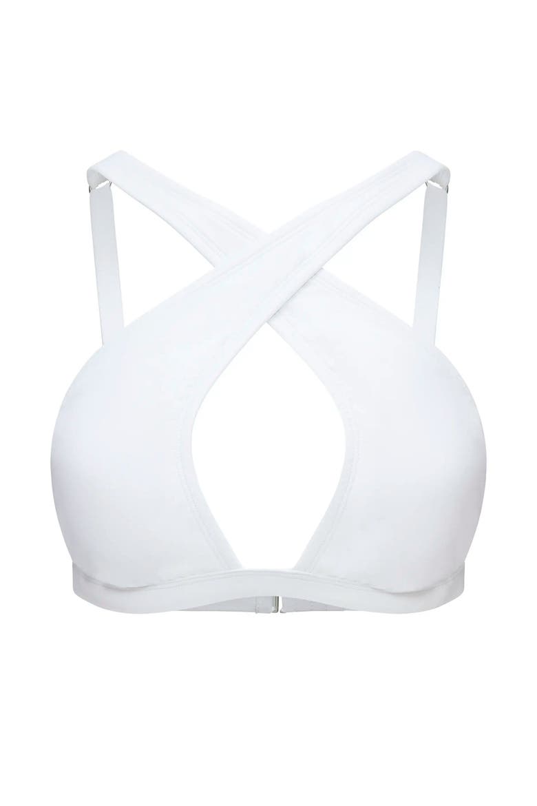 Demi Swimwear Bra, Alternate, color, White