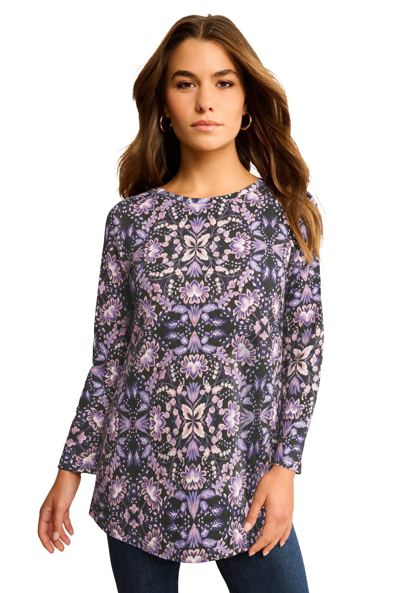 selected LAVENDER MORNING GLORY FLORAL