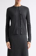 Lisa Yang Abeena Cotton & Cashmere Rib Cardigan