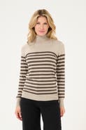 Kaffe KAlizza Roll Neck Slim Fit Pullover
