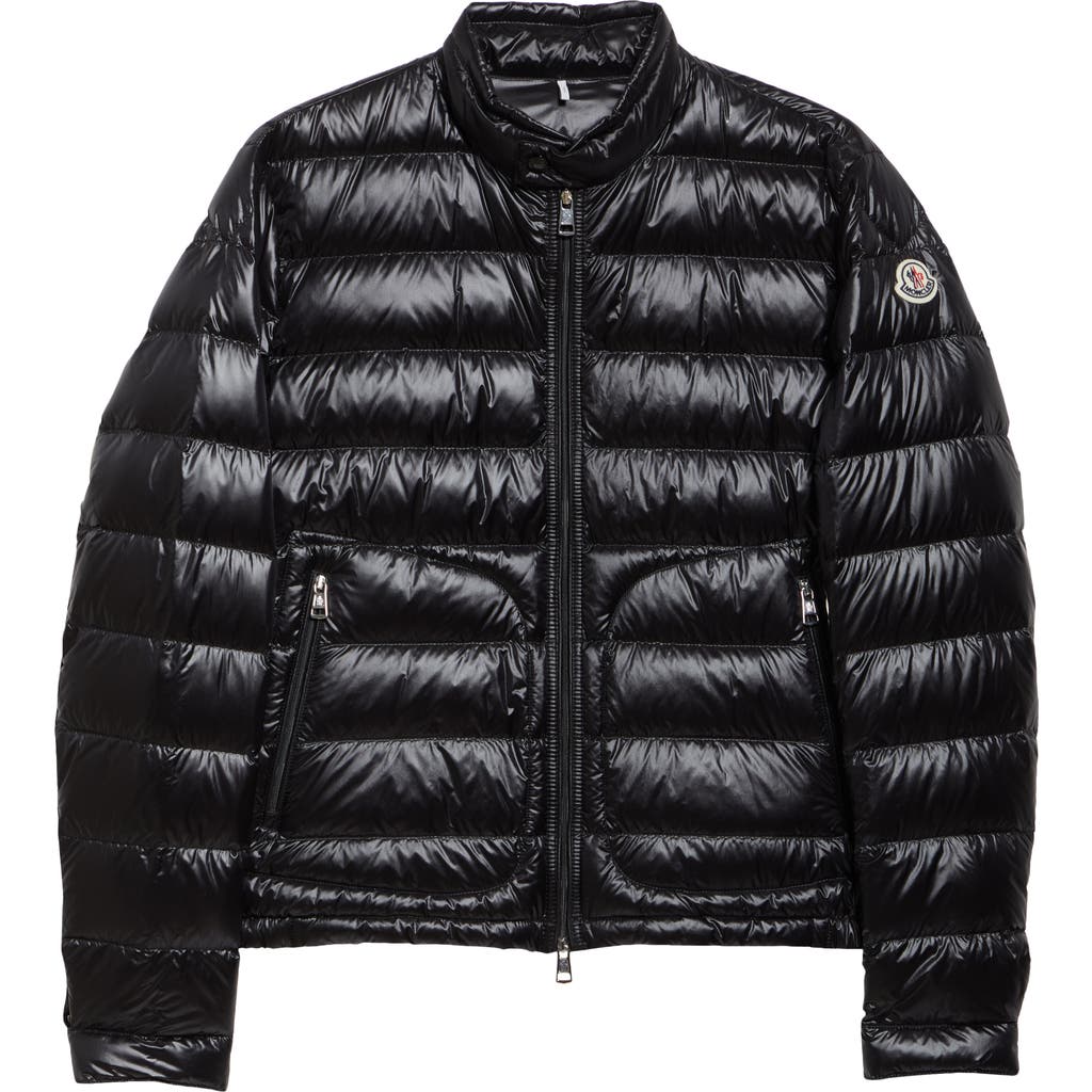 Moncler Acorus Down Jacket In Black