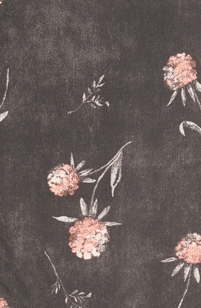 Caslon<sup>®</sup> Ruffle Split Neck Dress, Alternate, color,