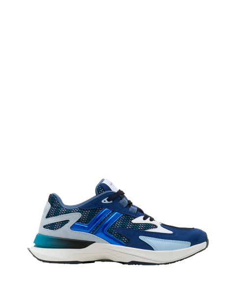 Jla Sneakers In Mesh And Metallic Leather