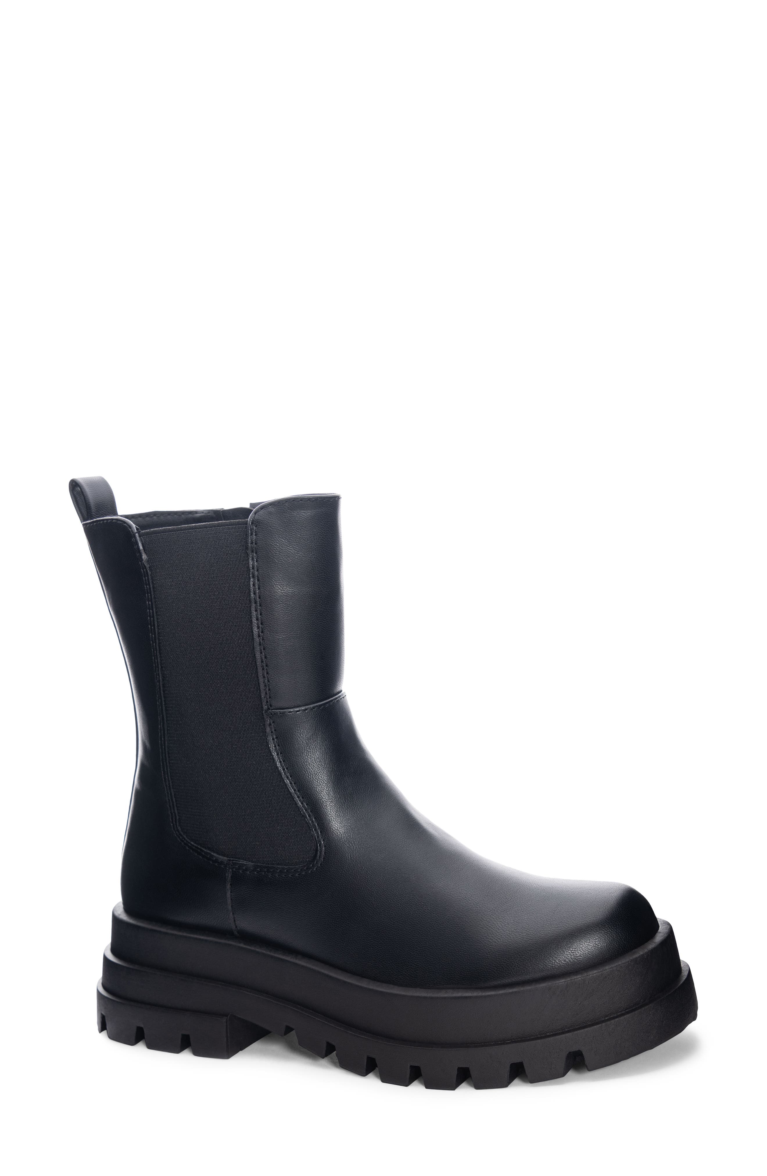 Dirty Laundry Vines Platform Chelsea Boot, Main, color, 