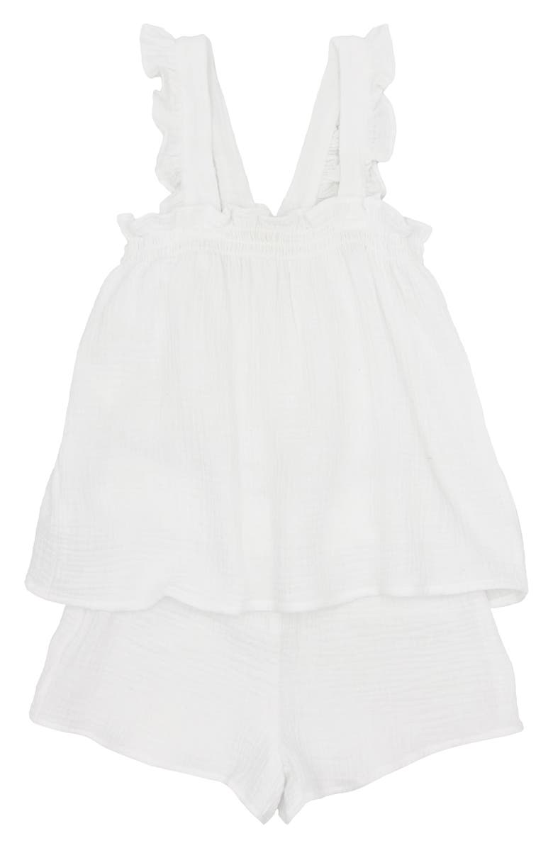 Feather 4 Arrow Escape Cotton Gauze Tank & Shorts Set, Main, color,