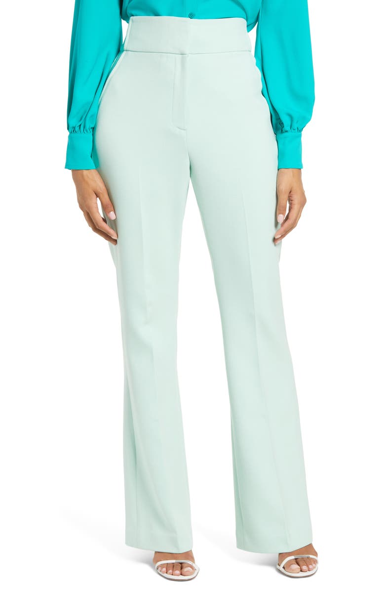 Halogen<sup>®</sup> x Atlantic-Pacific High Waist Flare Pants, Main, color,