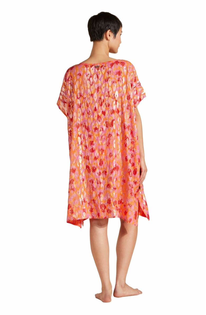 Vilebrequin Women's New Leopard Square Silk Cover-Up, Alternate, color,