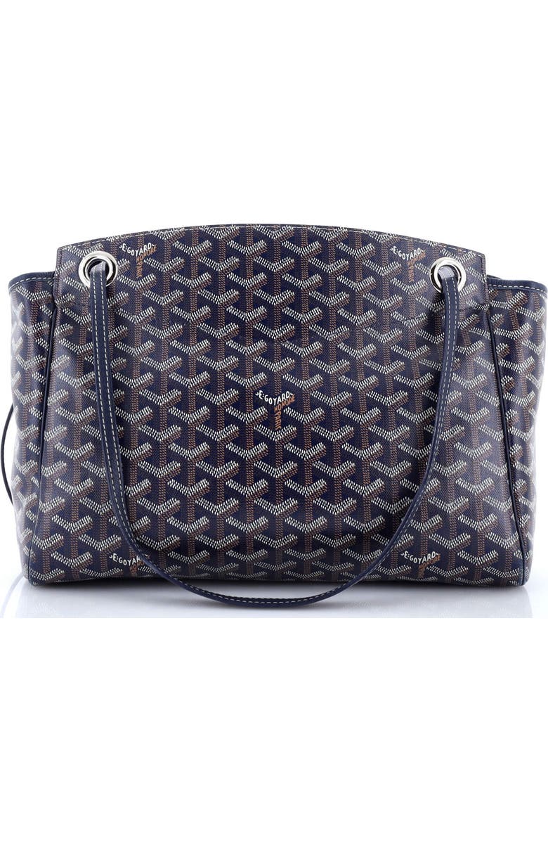 Pre-Owned Goyard Rouette Bag Coated Canvas PM, Main, color,