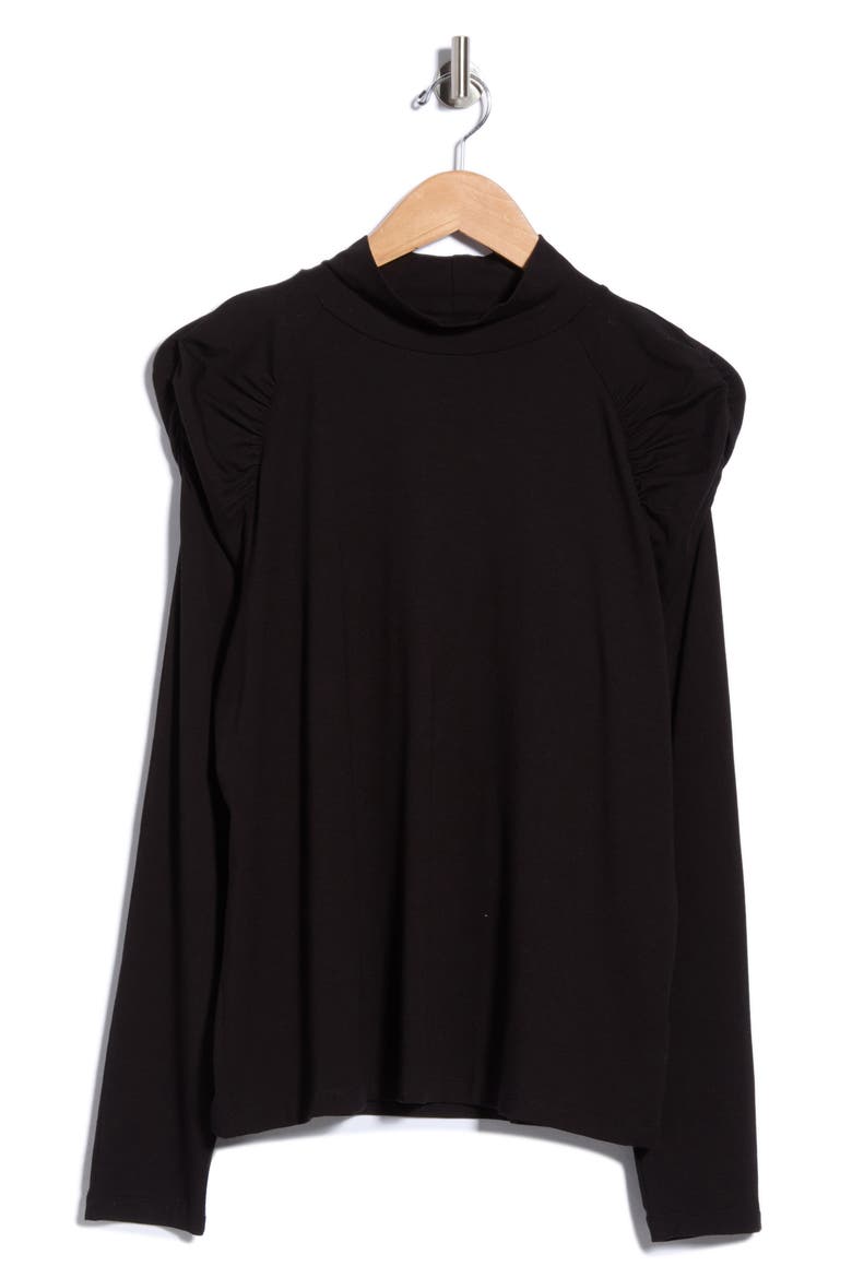 Lacey Turtleneck Top, Main, color, BLA-BLACK