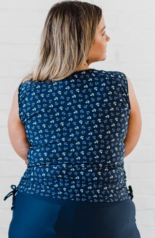 Calypsa Plus Size Closed Back Maya Swim Top