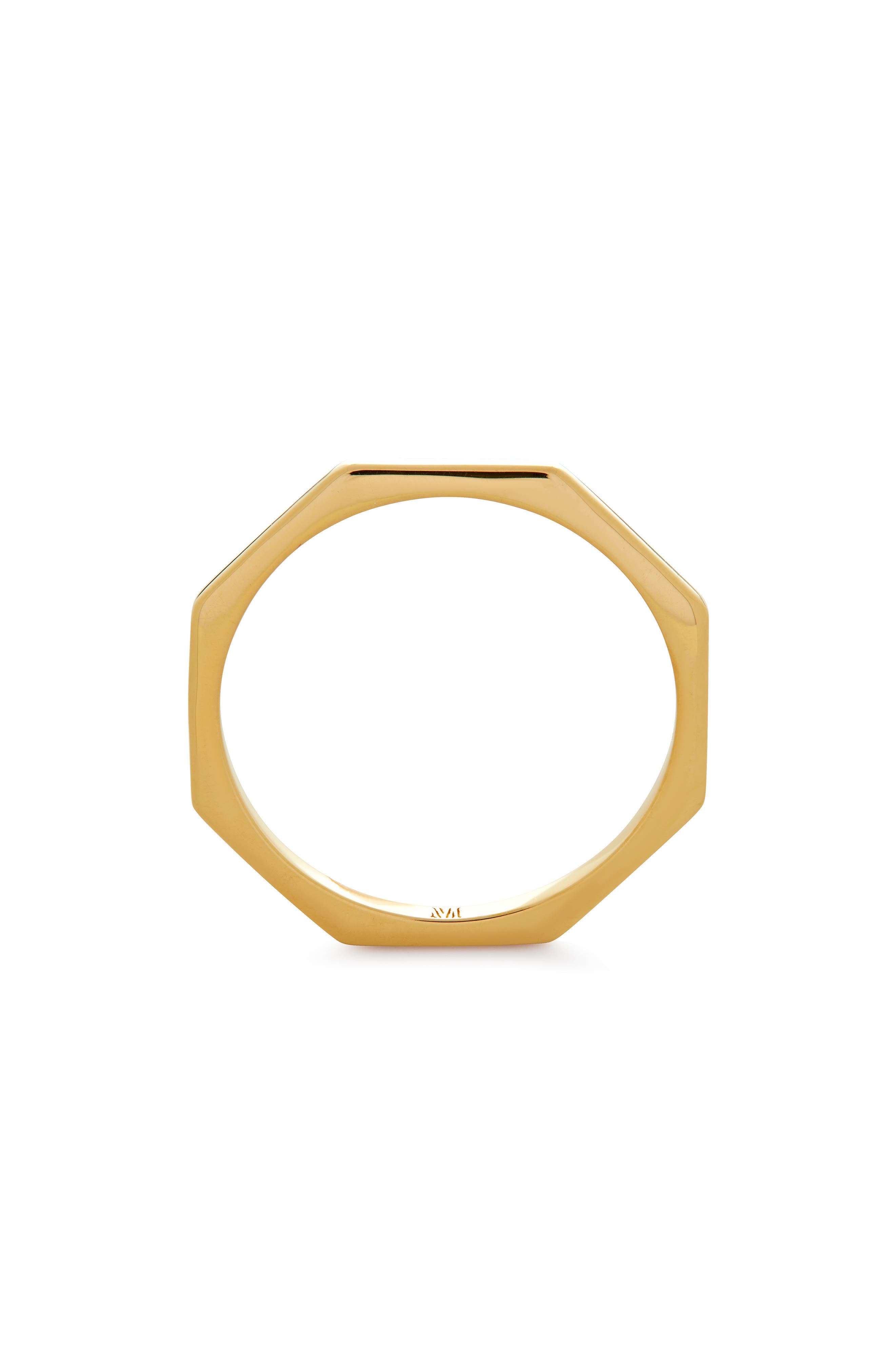 Monica Vinader Octagon Stacking Ring