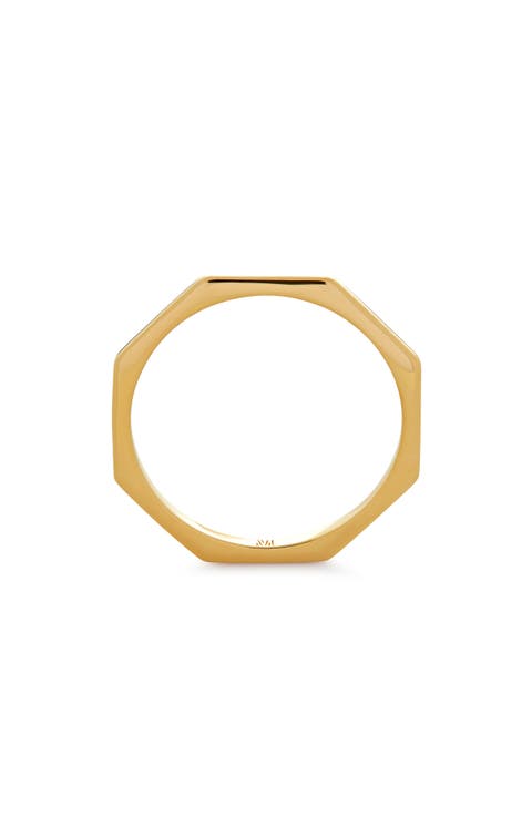 Octagon Stacking Ring