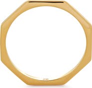 Monica Vinader Octagon Stacking Ring