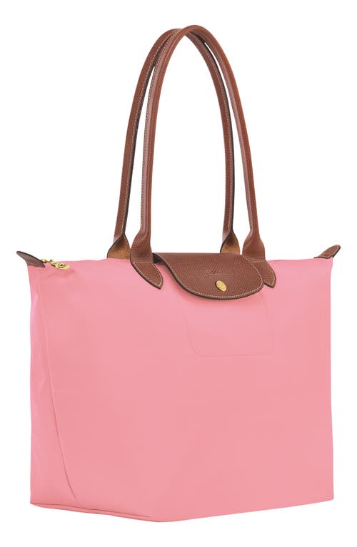 Shop Longchamp Large Le Pliage Tote In Marshmallow