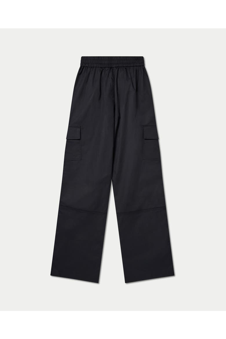 Utility Relaxed Fit Cargo Trousers, Alternate, color, Black