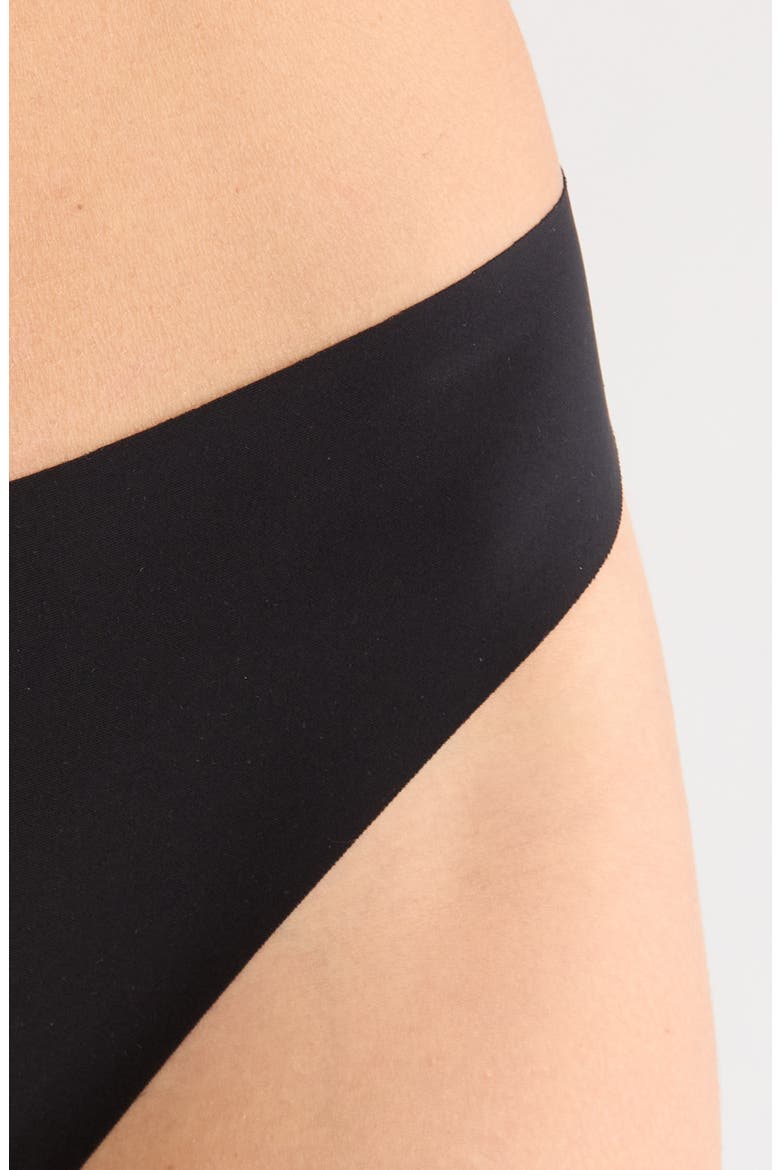 Invisible Edge Thong, Alternate, color, BLACK