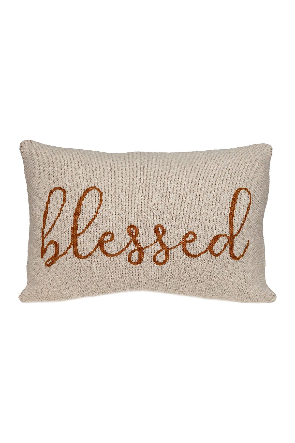PARKLAND COLLECTION Blessed Transitional Beige Throw Pillow