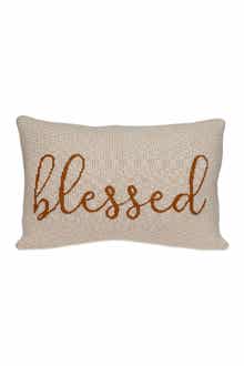 PARKLAND COLLECTION Blessed Transitional Beige Throw Pillow