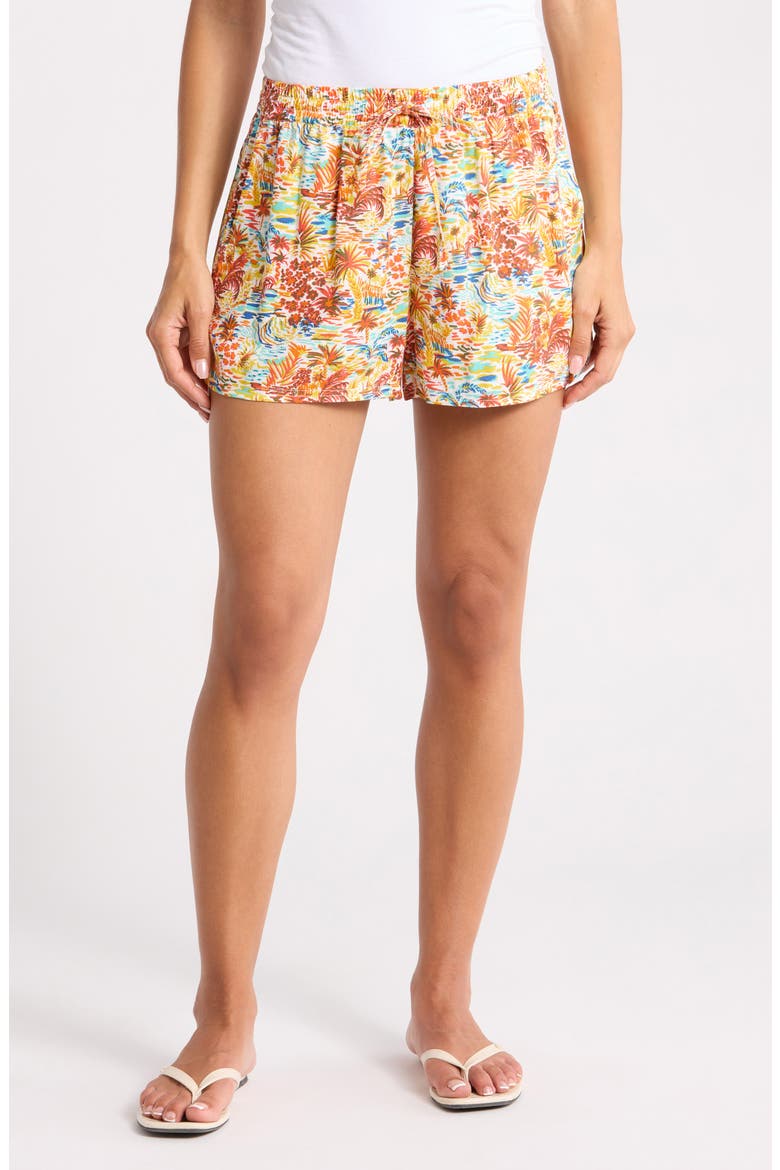 Pipeline Printed Shorts, Main, color, TROPIC SHORE