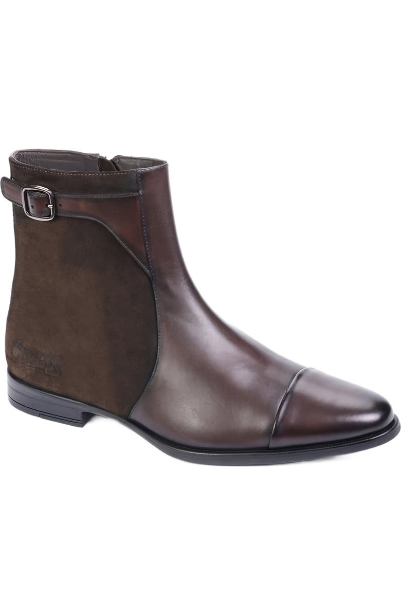 CARLOS SANTANA Spirit Chelsea Boot, Alternate, color, Brown